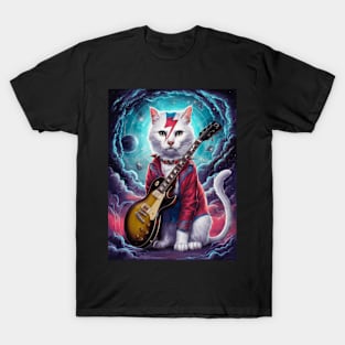 Ziggy Stardust Cat T-Shirt